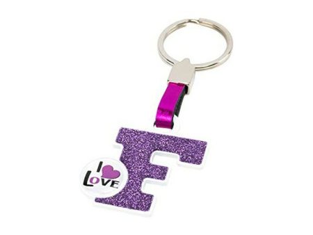 Keychain Letter F Discount