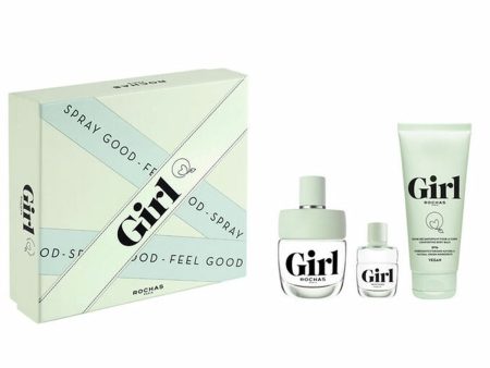 Women s Perfume Set Rochas Girl 3 Pieces For Discount