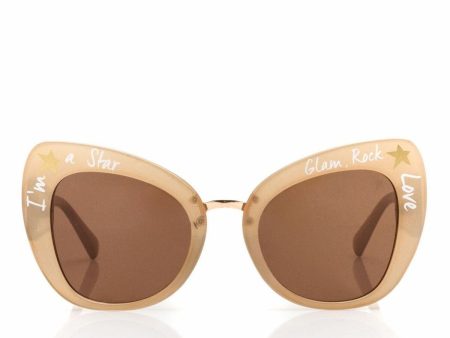 Sunglasses Glam Rock Starlite Design Nude (55 mm) Online Hot Sale