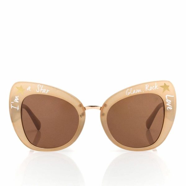 Sunglasses Glam Rock Starlite Design Nude (55 mm) Online Hot Sale