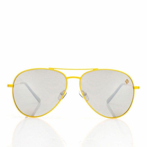 Sunglasses Pilot Alejandro Sanz Yellow (65 mm) Fashion