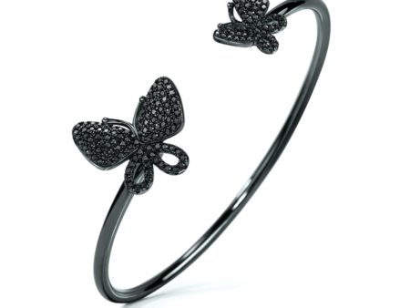 Bracelet Folli Follie Butterflies Sterling silver (Ø 55 mm) Fashion