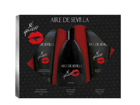 Women s Perfume Set Aire Sevilla (3 pcs) Supply