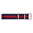 Watch Strap Paul Hewitt PH-SA-R-St-B-NR-20S Blue Red Cheap