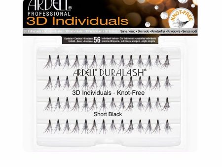 False Eyelashes 3D Short Black Ardell Pestañas Postizas D Individuales Supply