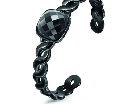 Bracelet Folli Follie 3B15T013KK Black (17 cm) Online Hot Sale