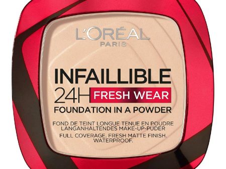 Powder Make-up Base Infallible 24h Fresh Wear L Oreal Make Up AA186600 (9 g) Online Hot Sale