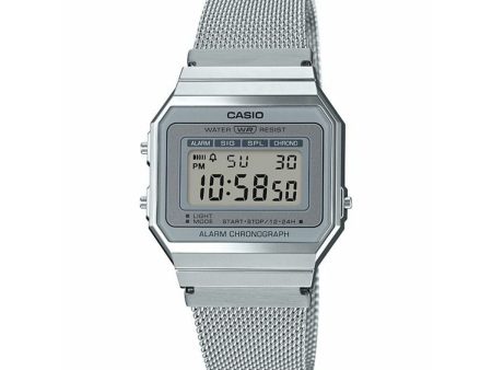 Men s Watch Casio A700WEM-7AEF Silver For Sale