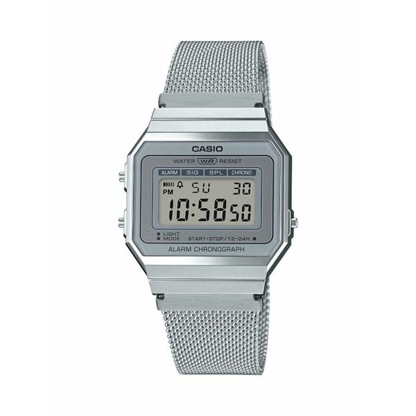 Men s Watch Casio A700WEM-7AEF Silver For Sale