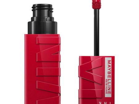 shimmer lipstick Maybelline Superstay Vinyl Link 50-wicked Sale