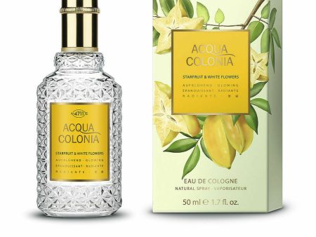 Unisex Perfume 4711 Acqua Colonia EDC 50 ml Carambola White flowers Fashion