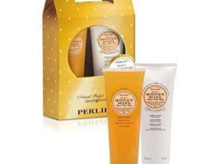 Unisex Cosmetic Set Perlier Honey (2 pcs) For Cheap