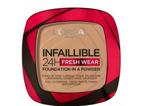 Powder Make-up Base L Oreal Make Up Infaillible Fresh Wear Nº 120 (9 g) Supply