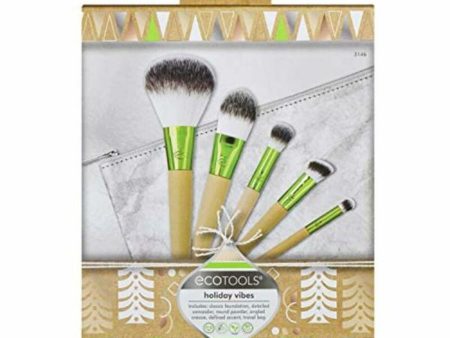 Set of Make-up Brushes Holiday Vibes Ecotools 3146 6 Pieces (6 pcs) Online now