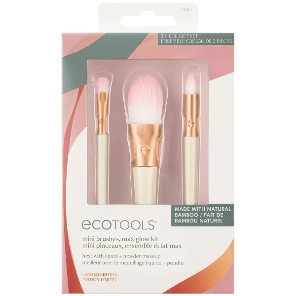 Set of Make-up Brushes Ecotools Ready Glow Limited edition 3 Pieces Online