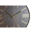 Wall Clock DKD Home Decor 40 x 4 x 40 cm Black Brown Iron Pendulum MDF Wood (2 Units) Fashion