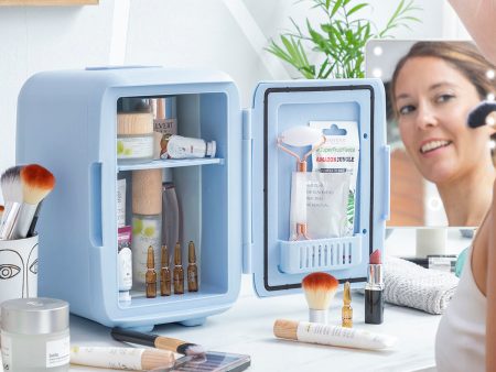 Mini Cosmetics Fridge Frecos InnovaGoods Discount