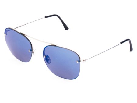 Unisex Sunglasses LGR MAASAI-SILVER-00 ø 54 mm on Sale