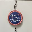 BURLAP STARS & STRIPES CHIME-1434 on Sale