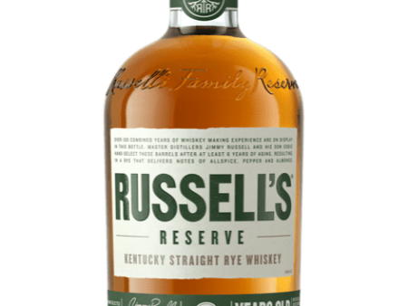 Russell s Reserve 6 Year Old Rye Whiskey Fashion