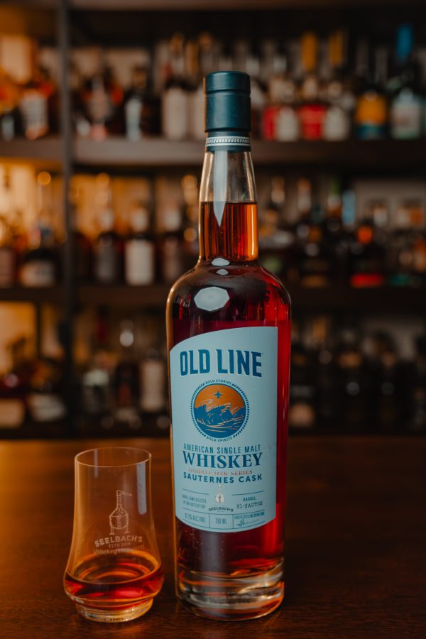 Old Line American Single Malt Whiskey Sauternes Cask #21-SAUT02 - Selected by Seelbach s For Discount