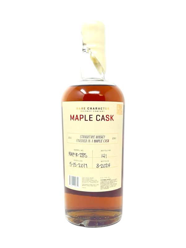 Rare Character MAP-R-235 Whiskey Kentucky Straight Rye Finished in Maple Cask 114.38 Proof Cheap