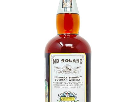 MB Roland Single Barrel Kentucky Straight Bourbon Whiskey Finished In Craft Beer Barrels 103.3 Proof - Selected by Fred Minnick Hot on Sale