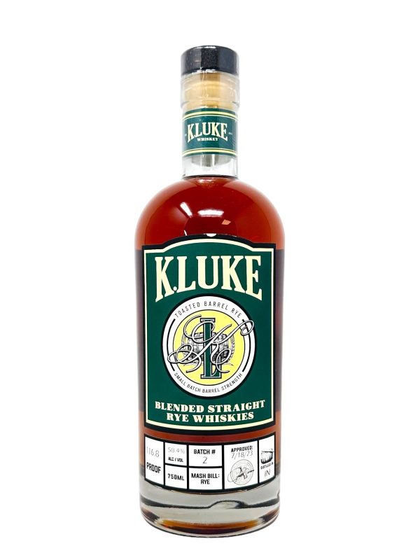 K.LUKE Toasted Barrel Barrel Strength Rye Batch 3 Discount