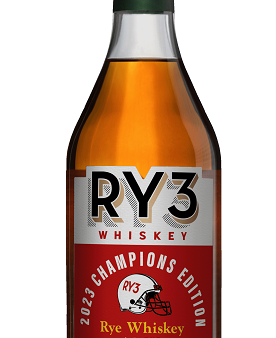 Ry3 Whiskey 2023 Champions Edition Toasted Rye Whiskey Finished in Honey Cask For Discount