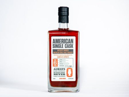 American Single Cask Mesquite Smoked American Single Malt Whiskey from Santa Fe Spirits Cask #0006 Discount