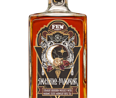 FEW Spirits Smashing Pumpkins Straight Bourbon Whiskey with Madame Zuzus Midnight Rose Tea Online Hot Sale