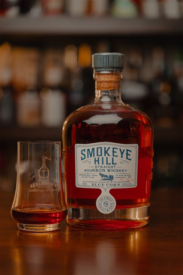 Smokeye Hill Blue Corn Straight Bourbon Whiskey Online now