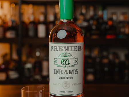 Premier Drams Single Barrel Rye #20346 103 proof - Selected by Seelbachs For Sale