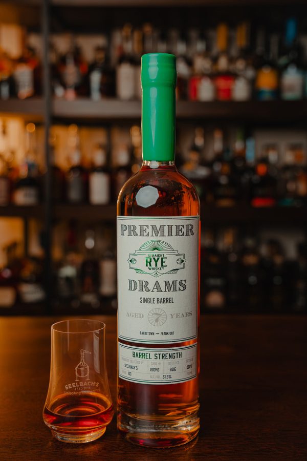 Premier Drams Single Barrel Rye #20346 103 proof - Selected by Seelbachs For Sale