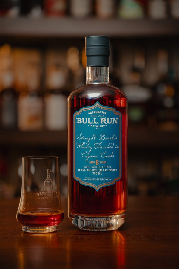 Bull Run Distillery 8-Year Single Barrel  Bourbon Cognac Finish 111.12 proof - Selected by Seelbach s For Cheap