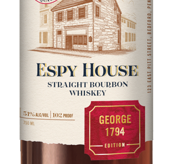 Espy House Straight Bourbon Whiskey - George 1794 Edition Online Hot Sale