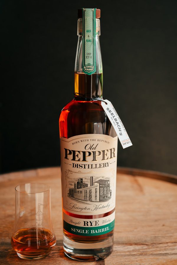 Old Pepper Distillery Single Barrel Rye #19-357 - Selected by Seelbach s Online Sale