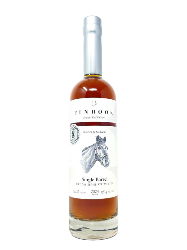 Pinhook Rye Vertical Single Barrel 8-Year 112.8 Proof - Selected by Seelbach s Hot on Sale